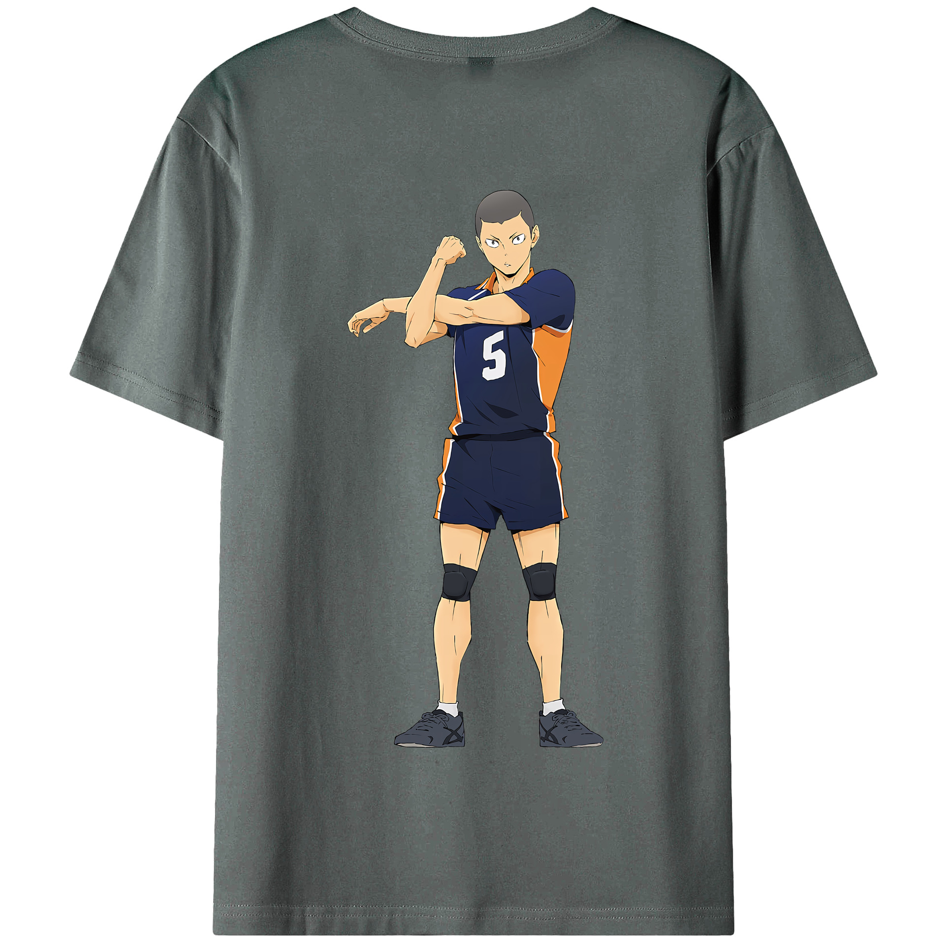 （画像用） ハイキュー!! Haikyu!! 綿100％半袖Tシャツ（背面プリント）